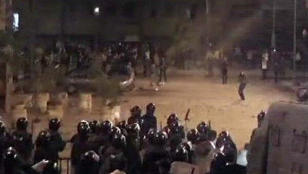 Полицейские Египта применили слезоточивый газ для разгона демонстрантов   