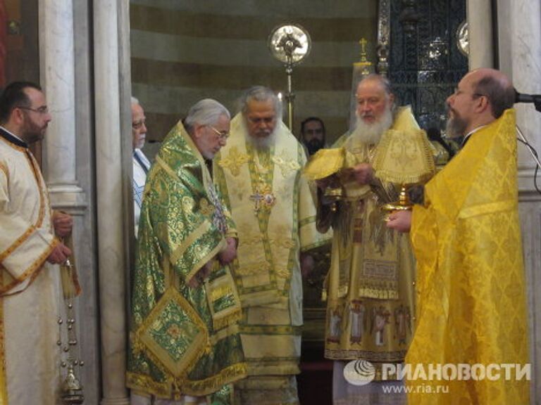 Визит патриарха Московского и всея Руси Кирилла в Сирию и Ливан