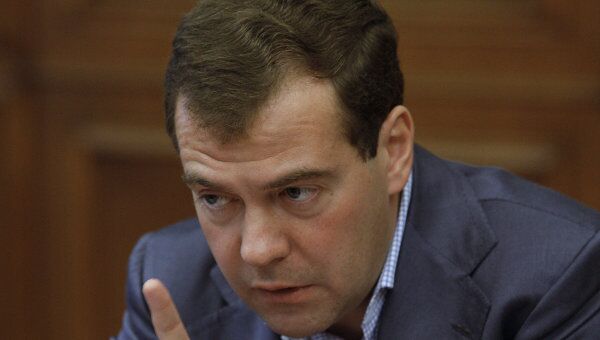 Дмитрий Медведев встретился с лидерами российских политических партий