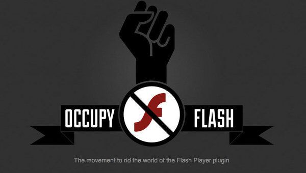 Движение Occupy Flash призывает пользователей отказаться от технологии Flash