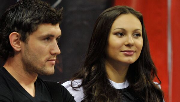 Футболист Юрий Жирков с супругой Инной