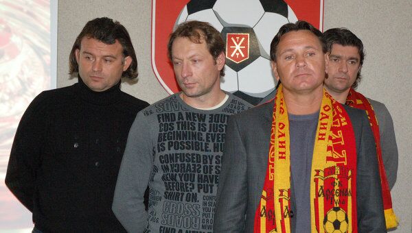 Александр Шмарко, Дмитрий Хлестов, Дмитрий Аленичев, Дмитрий Ананко (слева направо)