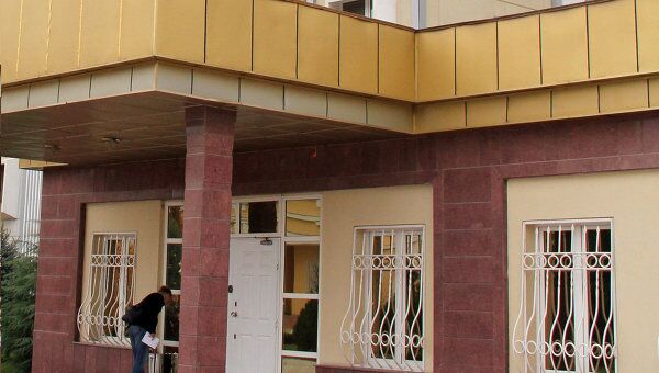 Здание посольства РФ в Душанбе. Архивное фото.
