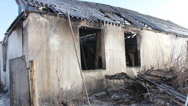 Четыре человека погибли при пожаре в Омской области