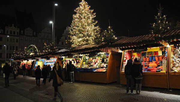 Открытие Рождественского рынка в Лейпциге