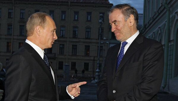 Премьер-министр РФ Владимир Путин посетил Мариинский театр в Санкт-Петербурге. Архив