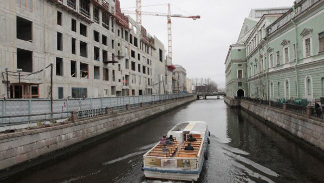 Строительство второй сцены Мариинского театра в Санкт-Петербурге