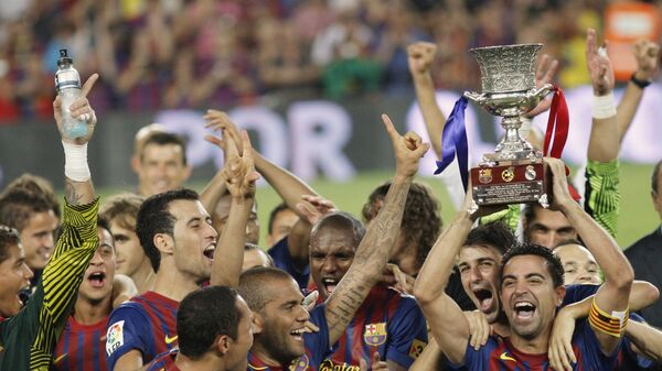 Футболисты Барселоны завоевали Суперкубок Испании, обыграв Реал