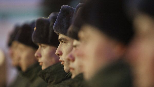 Служба в российской армии, архивное фото