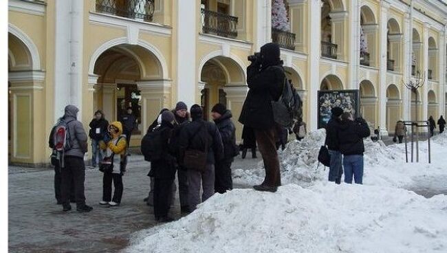 Уборка снега в Санкт-Петербурге