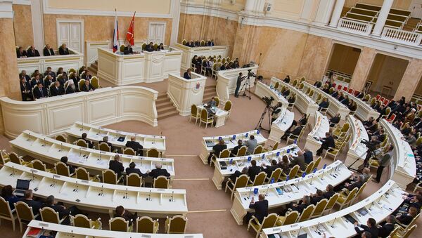 Законодательное Собрание Санкт-Петербурга. Архивное фото