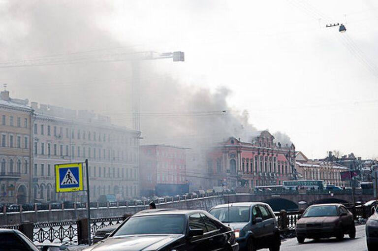 Пожар во дворце Белосельских-Белозерских