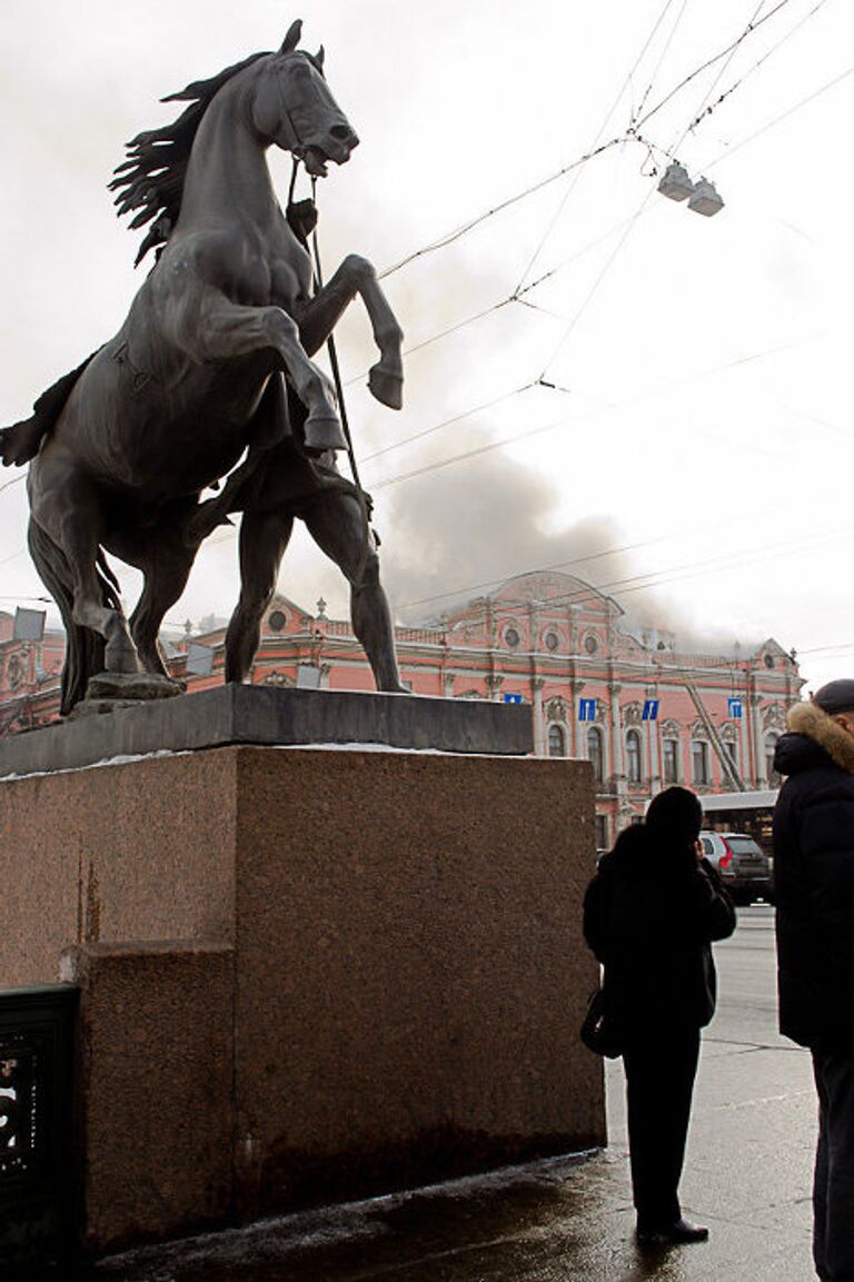 Пожар во дворце Белосельских-Белозерских