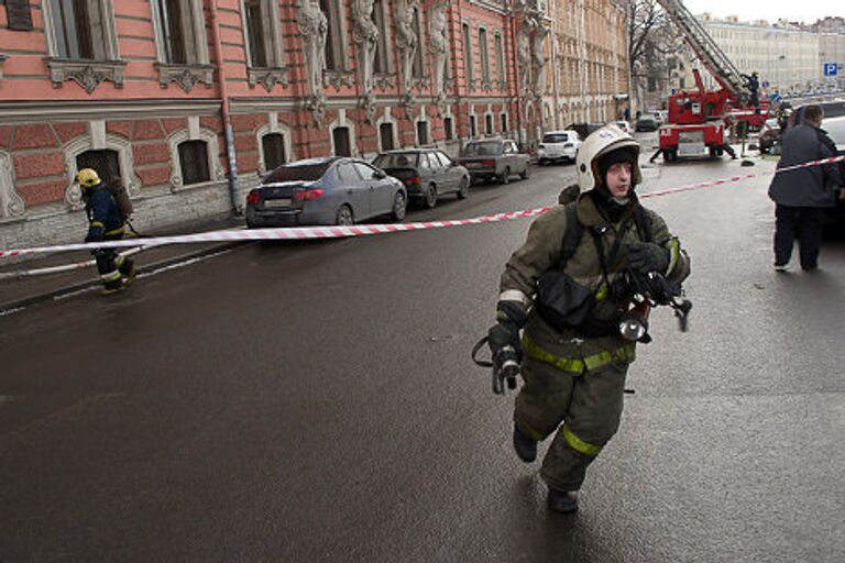 Пожар во дворце Белосельских-Белозерских