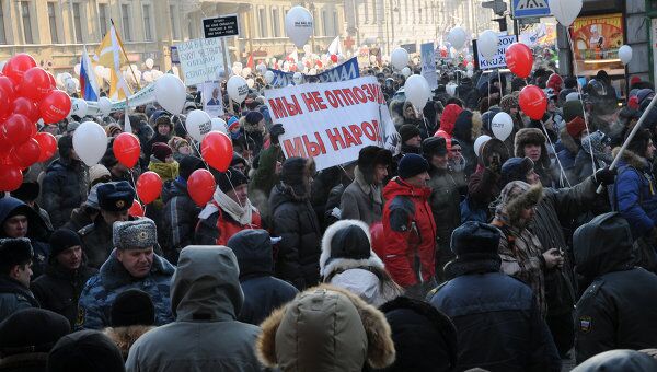 митинг в Санкт-Петербурге 04.02.2012