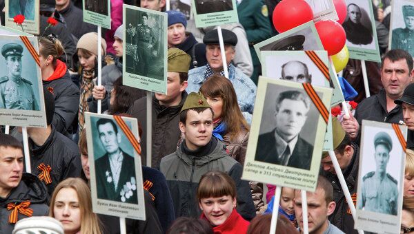Военный парад, посвященный 67-летию Победы в ВОВ в Томске