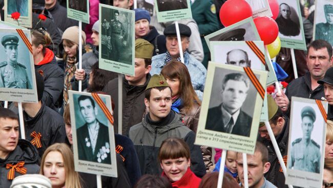 Военный парад, посвященный 67-летию Победы в ВОВ в Томске