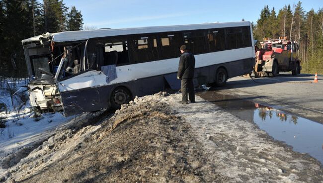 Авария в Ленинградской области. Архив