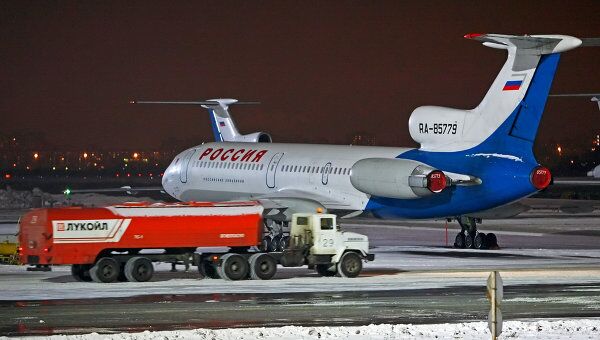 Самолет авиакомпании Россия в Пулково. Архивное фото