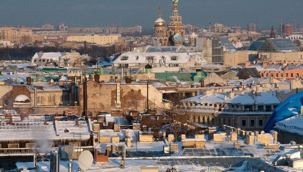 Вид на Санкт-Петербург. Архивное фото