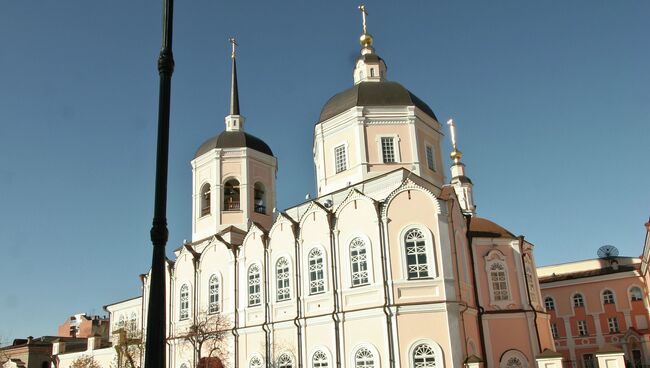 Богоявленский кафедральный собор г. Томск, архивное фото