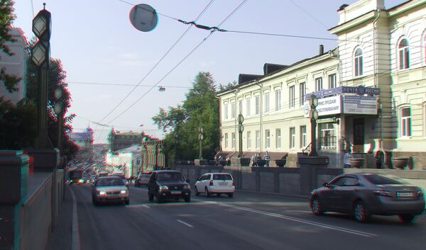 Проспект Ленина в 3 D