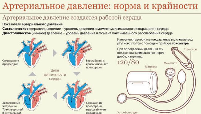 Артериальное давление: норма и крайности