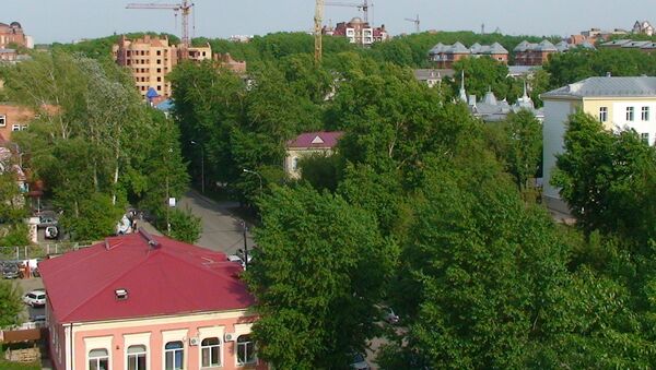 Исторический центр Томска. Архивное фото