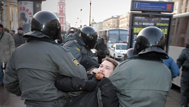 Акция Стратегия-31 в Санкт-Петербурге. Архив