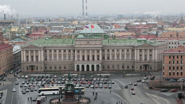 Мариинский дворец (ныне место заседаний Законодательного собрания Санкт-Петербурга). Архив