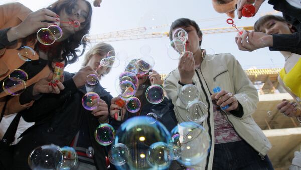 Парад мыльных пузырей 