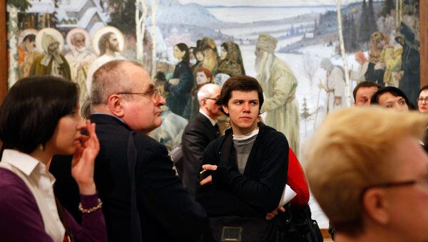 Открытие выставки к 150-летию Михаила Нестерова в Русском музее