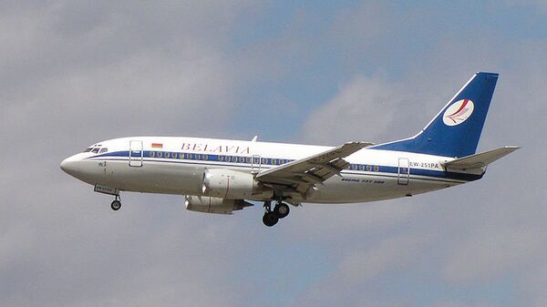 Самолет компании Белавиа. Архивное фото