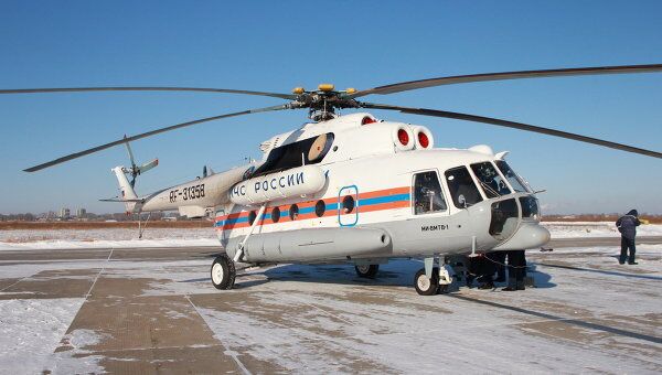 Вертолет Ми-8МТВ МЧС России