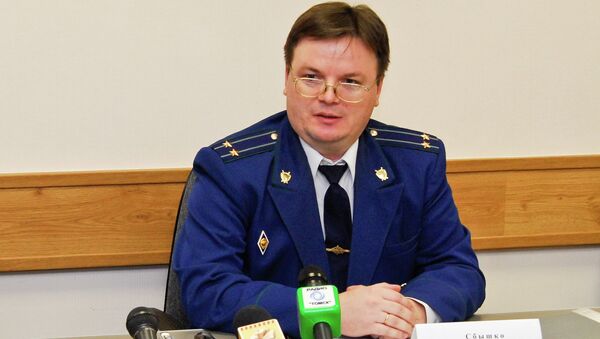 Бывший руководитель СК по Томской области Павел Сбышко 