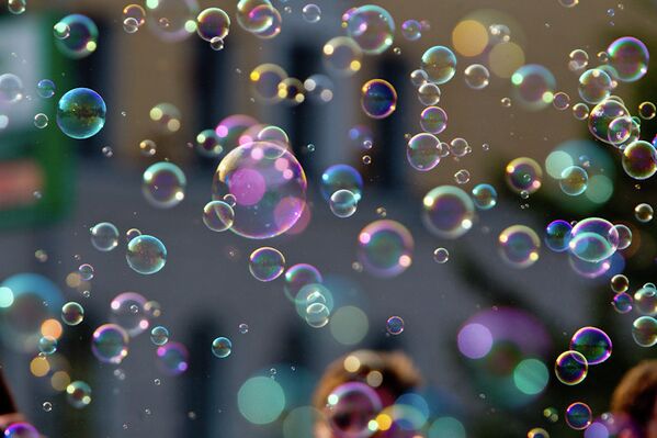 Флешмоб Мыльные пузыри