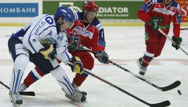 Хоккейный матч на Большой приз Санкт-Петербурга между сборными России и Финляндии