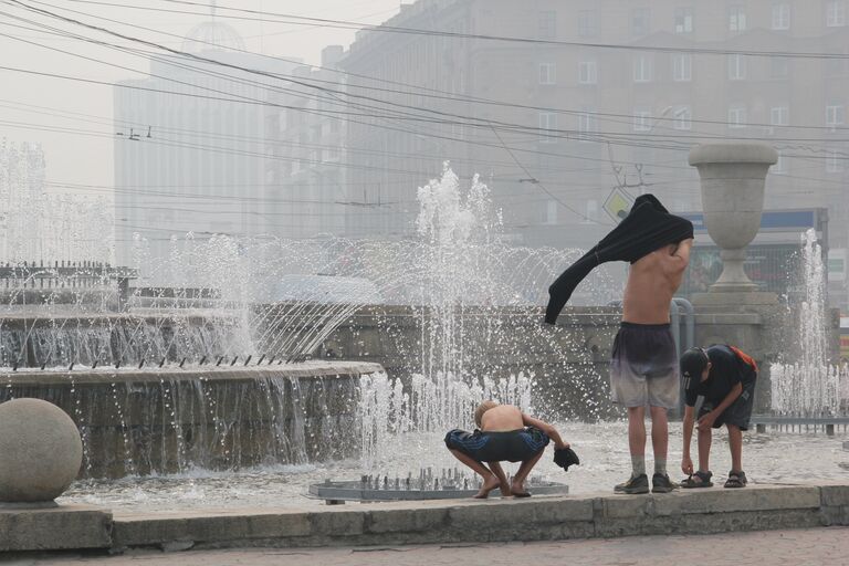 Смог в Новосибирске