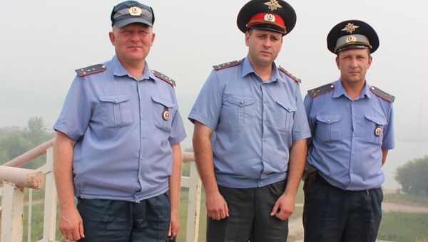 Томские полицейские, спасшие девушку