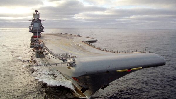Тяжелый авианесущий крейсерАдмирал Кузнецов. Архивное фото