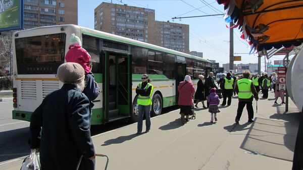 Бесплатные автобусы на Пасху в Москве. Архивное фото