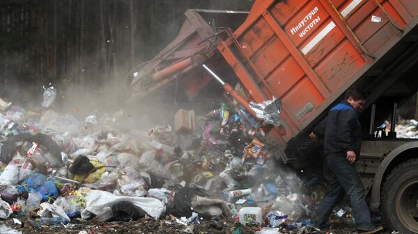Полигон для утилизации бытовых отходов Ашитково в Воскресенском районе Московской области