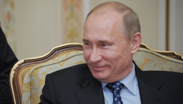 Президент РФ В.Путин. Архив