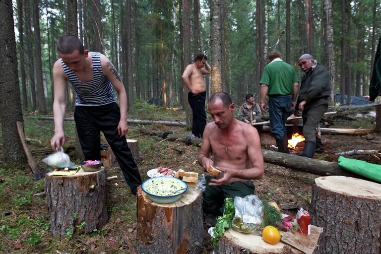 Пожары в лесах Томской области