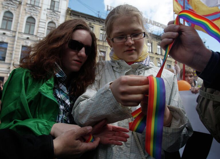 Первомайские акции в Санкт-Петербурге