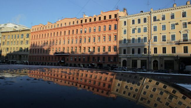 Набережная реки Мойки в Санкт-Петербурге