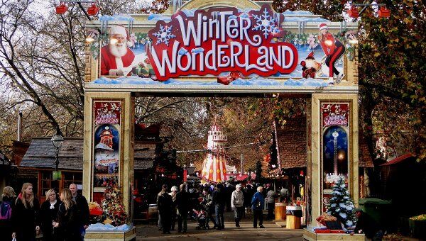 В Лондоне к Рождеству открылась Зимняя страна чудес
