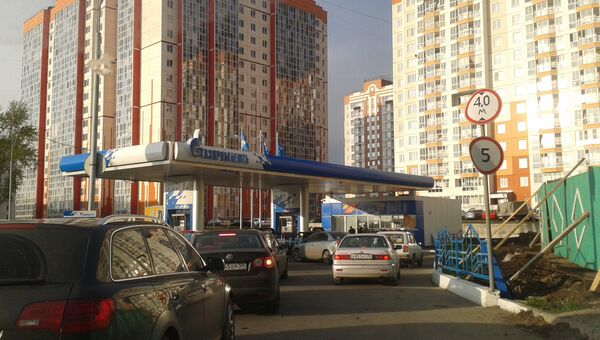 Автозаправка в Томске
