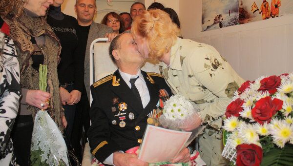 В онкологическом хосписе Севастополя сыграли свадьбу