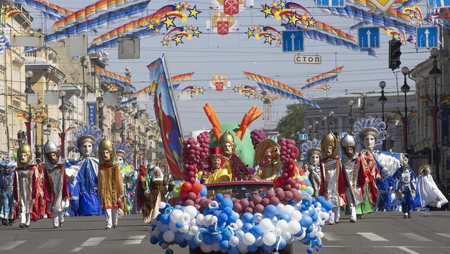 День города в Санкт-Петербурге. Архив